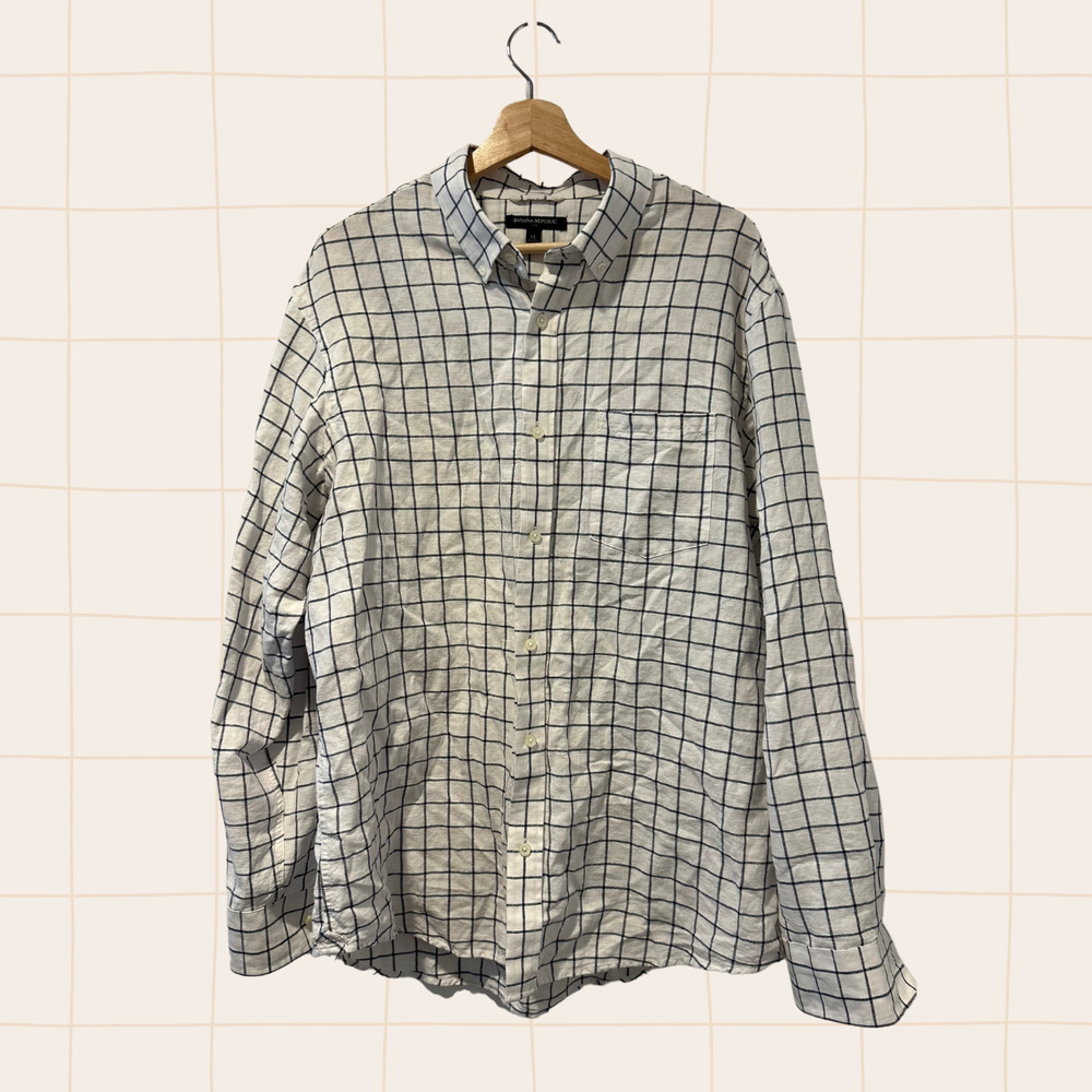Banana Republic Button Down Men's Shirt